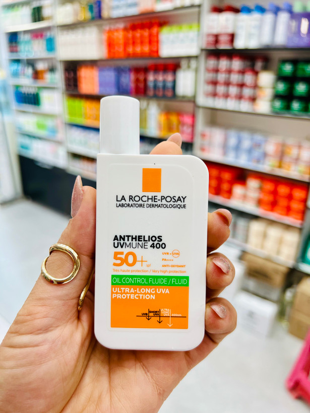 ضدآفتاب فلوئید کنترل چربی آنتلیوس UVMune 400 لاروش پوزای SPF 50