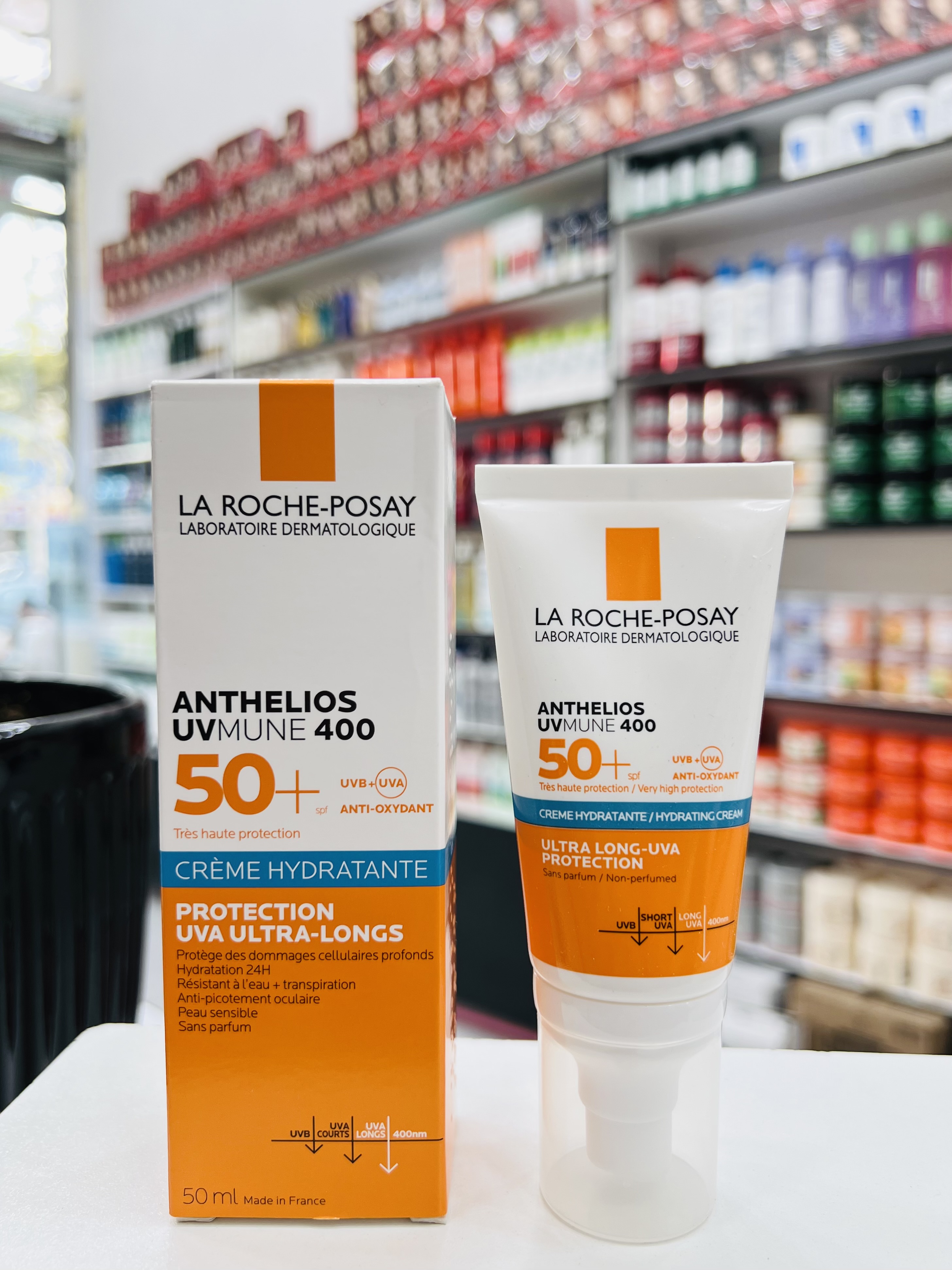 ضدآفتاب آنتلیوس لاروش پوزای SPF 50+ UVMune 400 بدون عطر